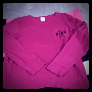 Pink sweatshirt